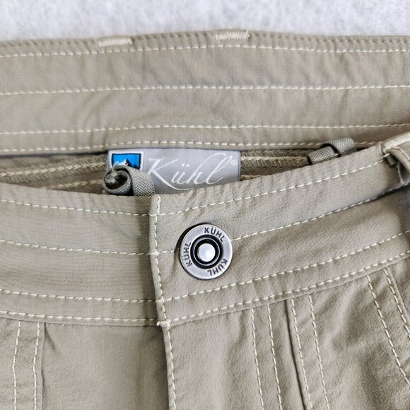 Kuhl Pants Womens 4 Gray Convertible Bootcut Roll Tab Hiking Trails Camping - Picture 5 of 16